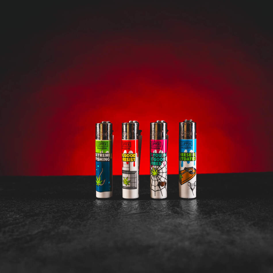 Clipper Öngyújtó Green Bait
