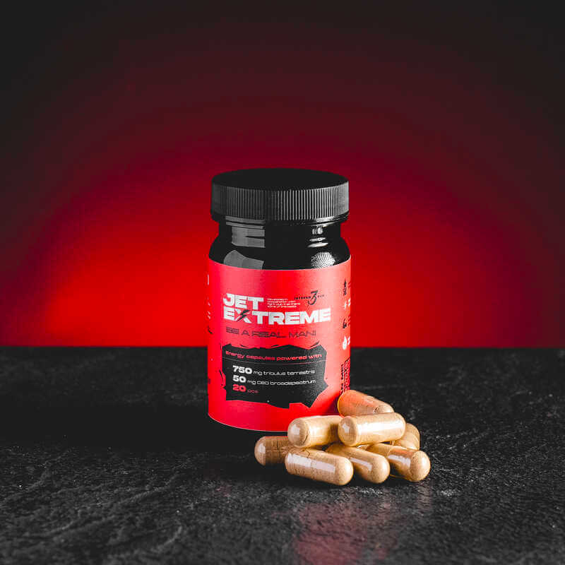 Jet Extreme 1000 mg CBD horgony CBD-vel