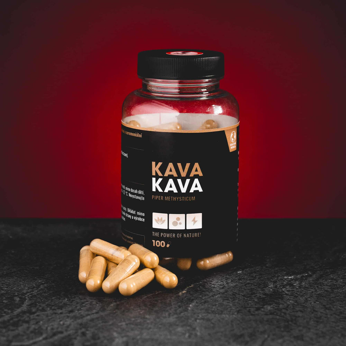 Kapszulák Kava-Kava (Piper methysticum)