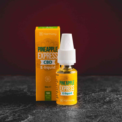 CBD Folyékony ananász expressz 100mg CBD Liquid tubusokhoz 30mg