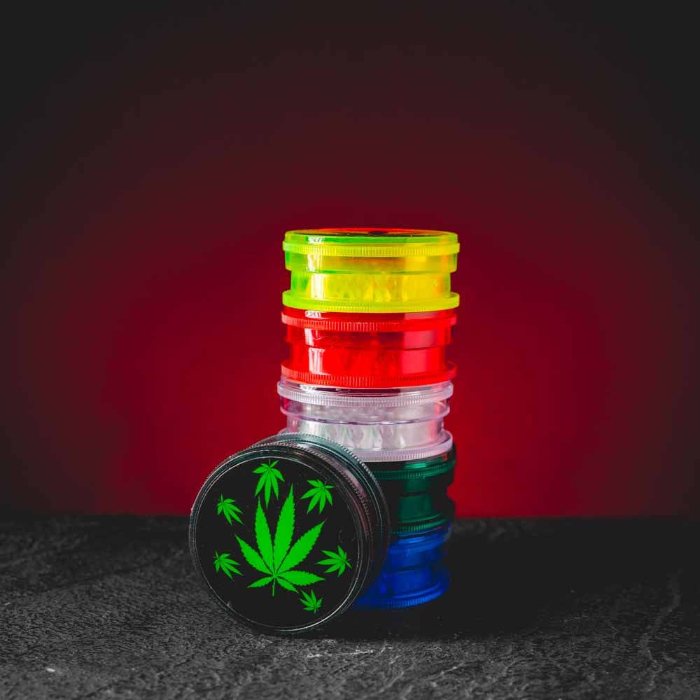 Dohánydaráló Hemp műanyag