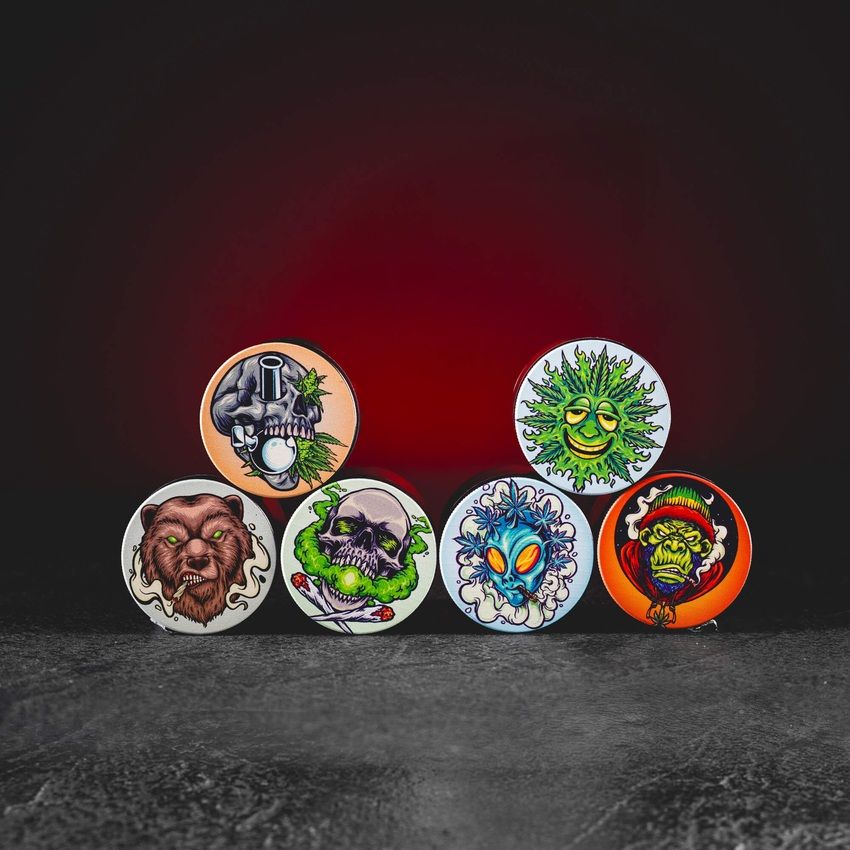 Dohánydaráló fém 49mm WF Weed