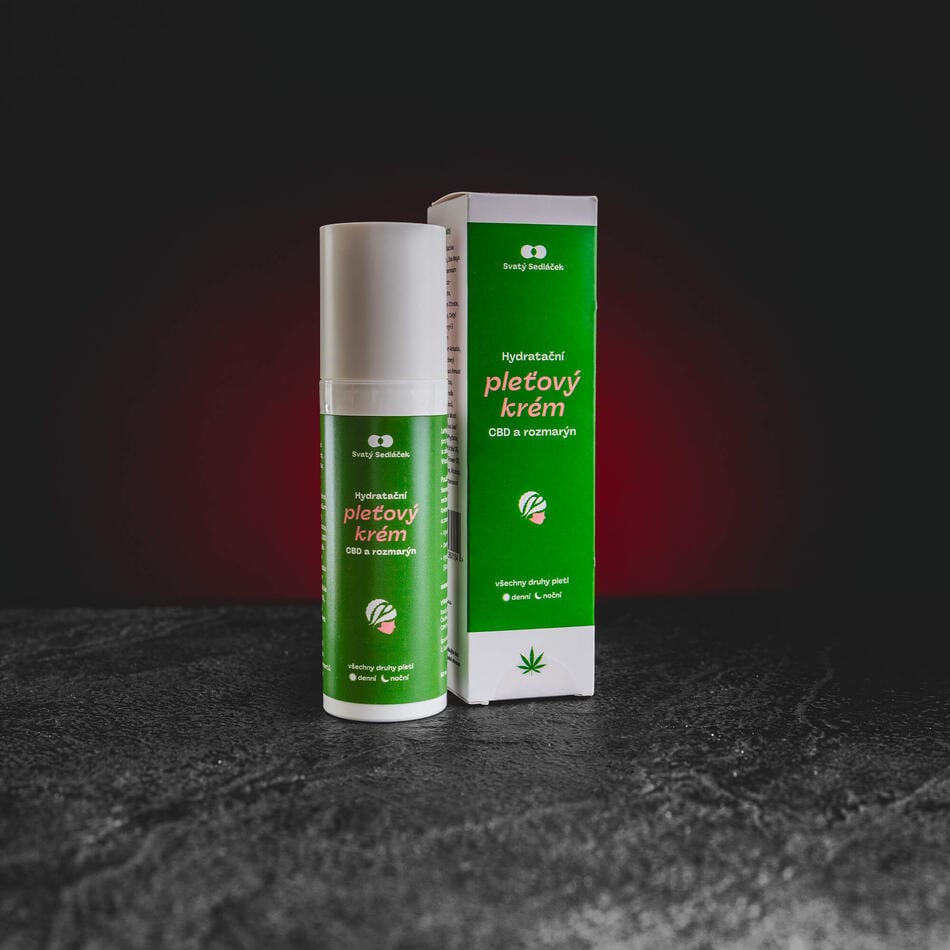 Hidratáló arckrém kender és rozmaring 50ml