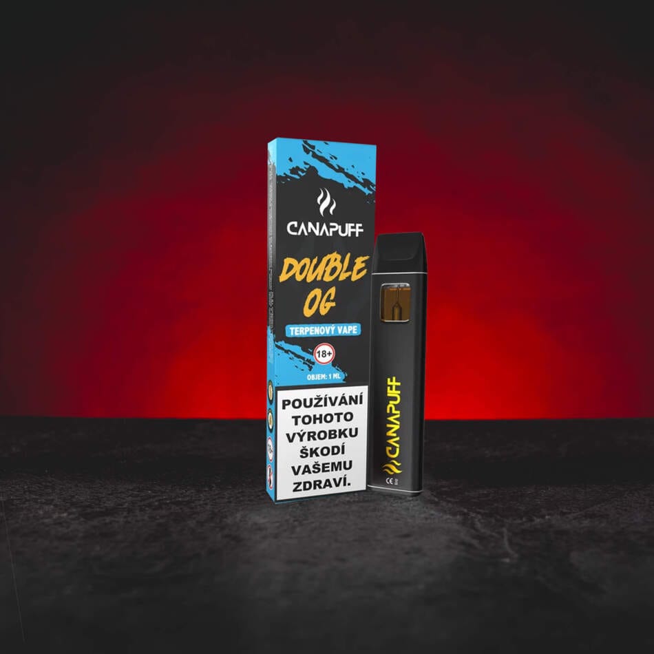 Terpene Vape Double OG 1 ml – kannabisz terpének édes gyümölcsös, földes és fás aromával