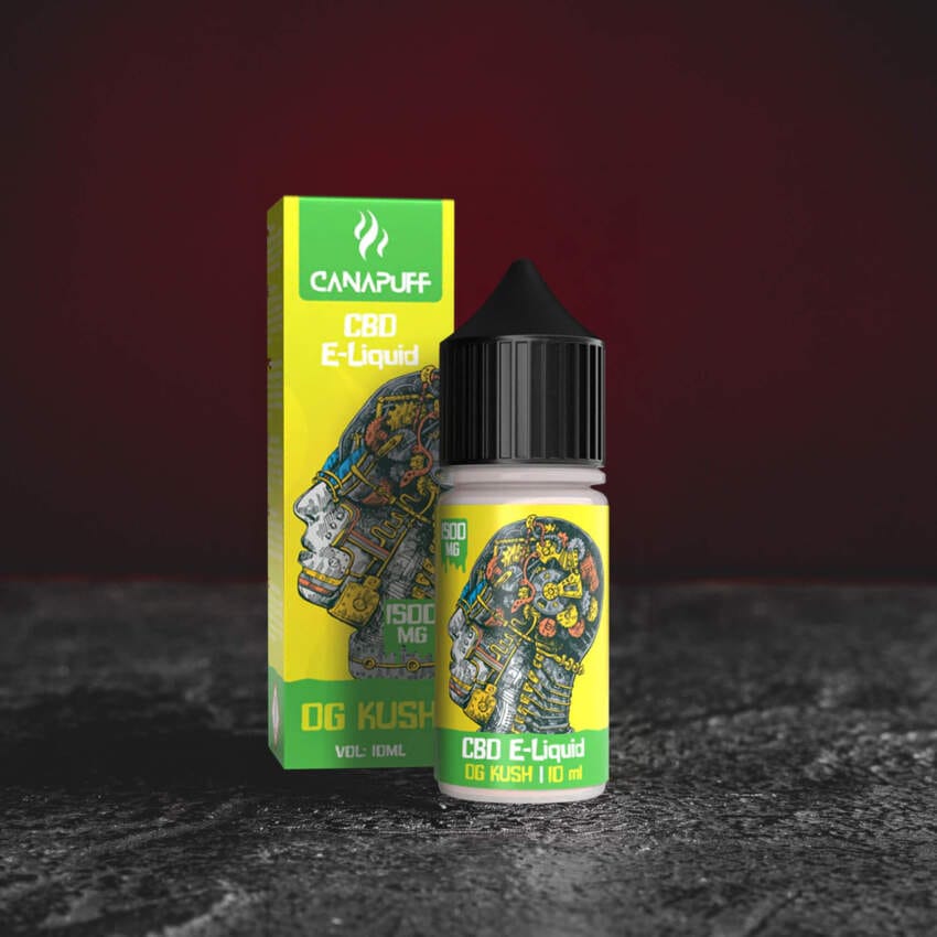 CBD Liquid citromköd 100mg CBD Liquid tubusban 30mg og kush