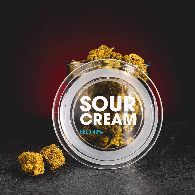 CBG9 Virágok Sour Cream 40%