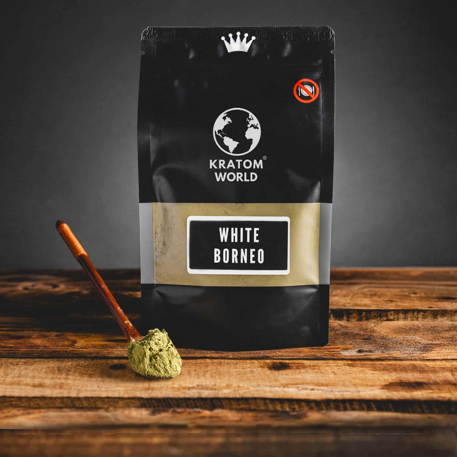 Kratom World White Borneo por fehér borneo teáskanál