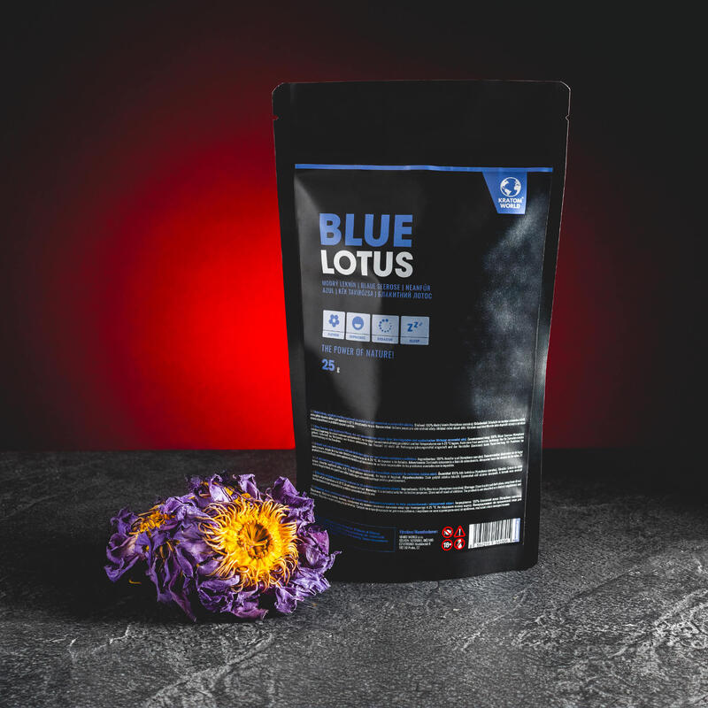 Blue Lotus - Kék Lótusz (egész virág)