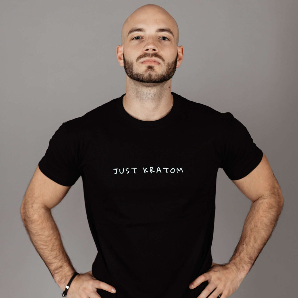"JUST KRATOM" Férfi póló