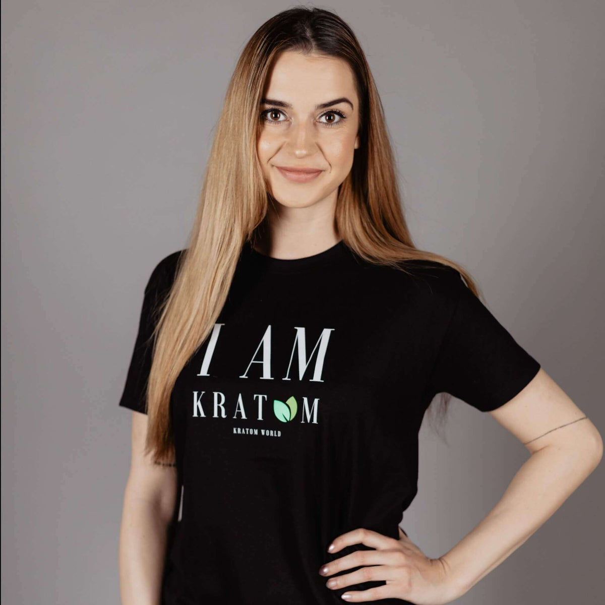 "I AM KRATOM" Női póló