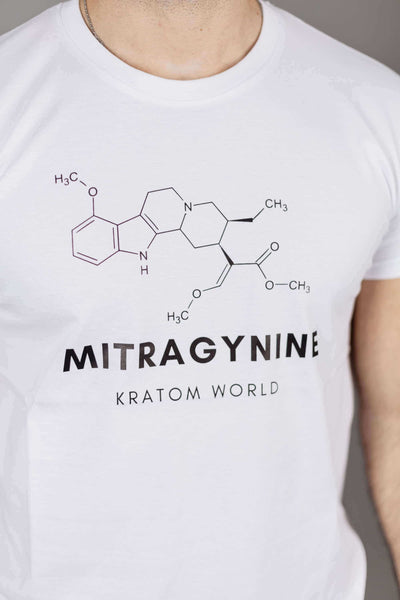 Kratom World tričko Mitragynine  detail